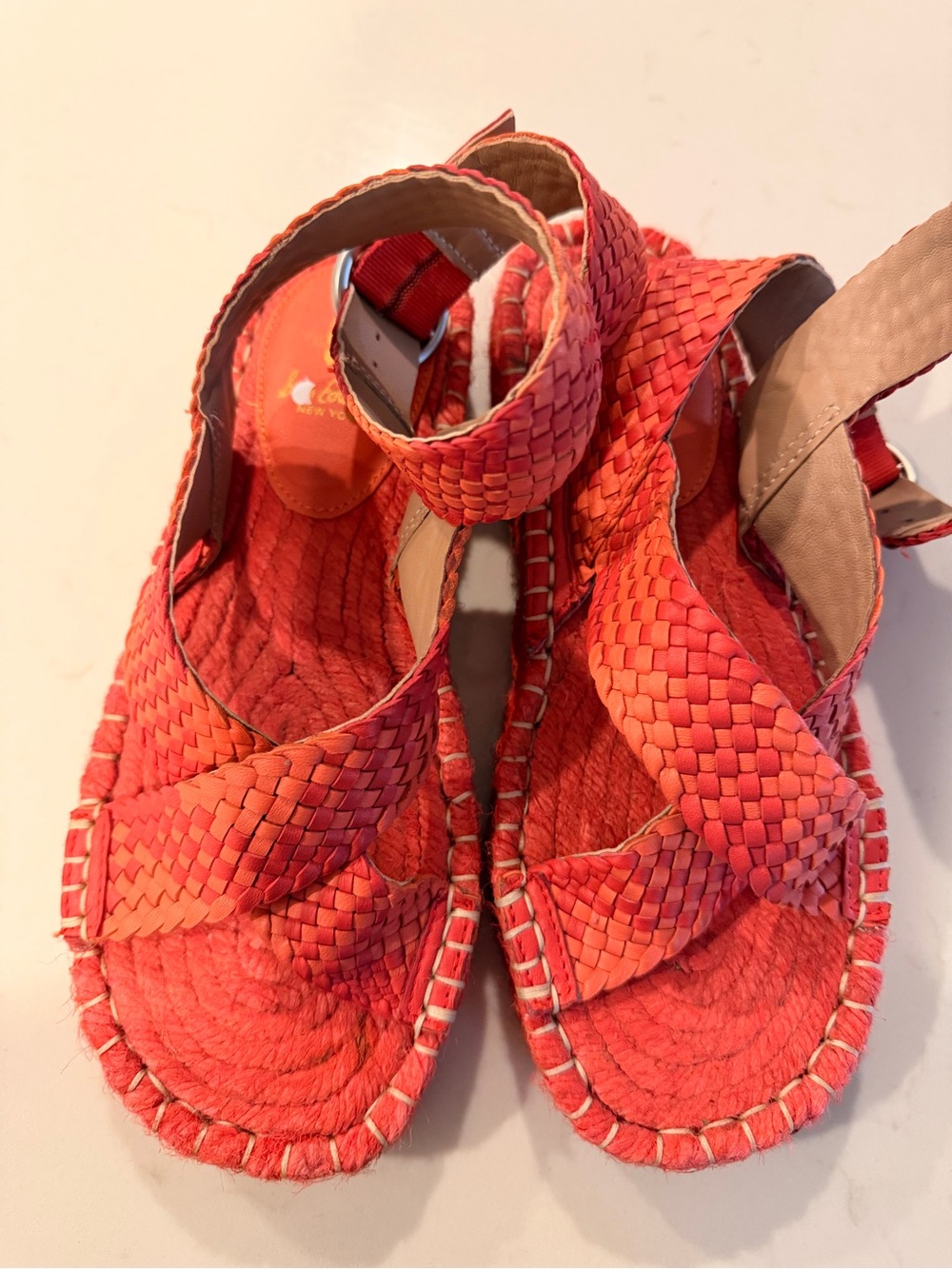 Sam Edelman Dakota Espadrille Sandals Sz 6.5 - Picture 4 of 5